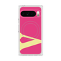 Premium Square Case with Pixelsnap［ Original - initial color - V pink ］