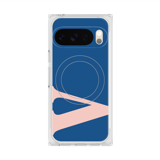 Premium Square Case with Pixelsnap［ Original - initial color - V navy ］