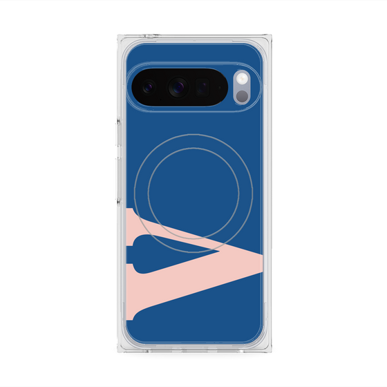 Premium Square Case with Pixelsnap［ Original - initial color - V navy ］