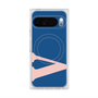 Premium Square Case with Pixelsnap［ Original - initial color - V navy ］