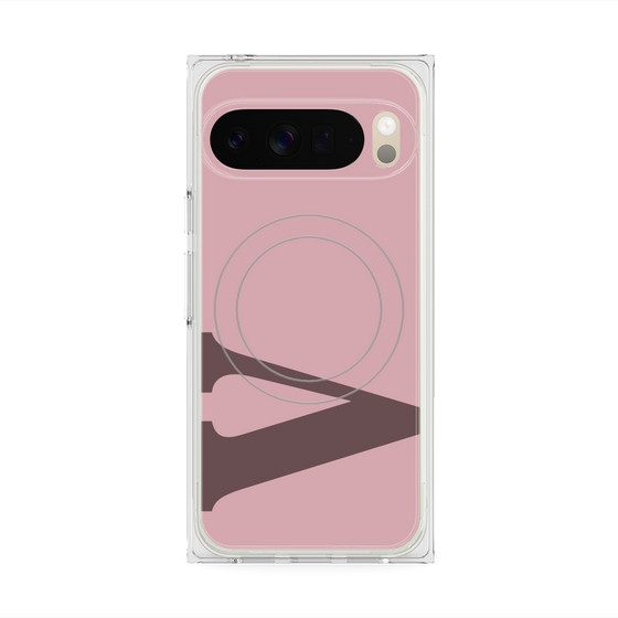 Premium Square Case with Pixelsnap［ Original - initial color - V dusty pink ］