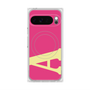 Premium Square Case with Pixelsnap［ Original - initial color - A pink ］