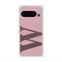Premium Square Case with Pixelsnap［ Original - initial color - W dusty pink ］