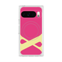 Premium Square Case with Pixelsnap［ Original - initial color - X pink ］