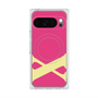 Premium Square Case with Pixelsnap［ Original - initial color - X pink ］