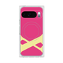 Premium Square Case with Pixelsnap［ Original - initial color - X pink ］