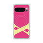 Premium Square Case with Pixelsnap［ Original - initial color - X pink ］