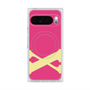 Premium Square Case with Pixelsnap［ Original - initial color - X pink ］