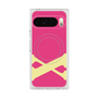 Premium Square Case with Pixelsnap［ Original - initial color - X pink ］