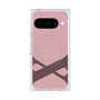 Premium Square Case with Pixelsnap［ Original - initial color - X dusty pink ］