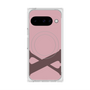 Premium Square Case with Pixelsnap［ Original - initial color - X dusty pink ］