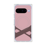 Premium Square Case with Pixelsnap［ Original - initial color - X dusty pink ］