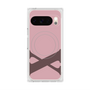 Premium Square Case with Pixelsnap［ Original - initial color - X dusty pink ］
