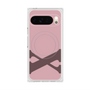 Premium Square Case with Pixelsnap［ Original - initial color - X dusty pink ］