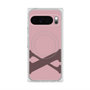 Premium Square Case with Pixelsnap［ Original - initial color - X dusty pink ］