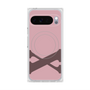 Premium Square Case with Pixelsnap［ Original - initial color - X dusty pink ］