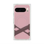 Premium Square Case with Pixelsnap［ Original - initial color - X dusty pink ］