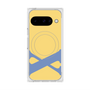 Premium Square Case with Pixelsnap［ Original - initial color - X yellow ］