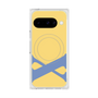 Premium Square Case with Pixelsnap［ Original - initial color - X yellow ］