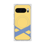Premium Square Case with Pixelsnap［ Original - initial color - X yellow ］