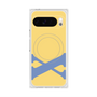 Premium Square Case with Pixelsnap［ Original - initial color - X yellow ］