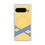 Premium Square Case with Pixelsnap［ Original - initial color - X yellow ］