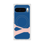 Premium Square Case with Pixelsnap［ Original - initial color - Y navy ］