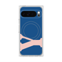 Premium Square Case with Pixelsnap［ Original - initial color - Y navy ］