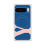 Premium Square Case with Pixelsnap［ Original - initial color - Y navy ］