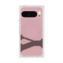 Premium Square Case with Pixelsnap［ Original - initial color - Y dusty pink ］