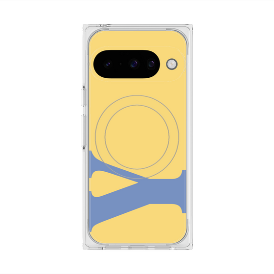 Premium Square Case with Pixelsnap［ Original - initial color - Y yellow ］