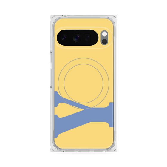 Premium Square Case with Pixelsnap［ Original - initial color - Y yellow ］