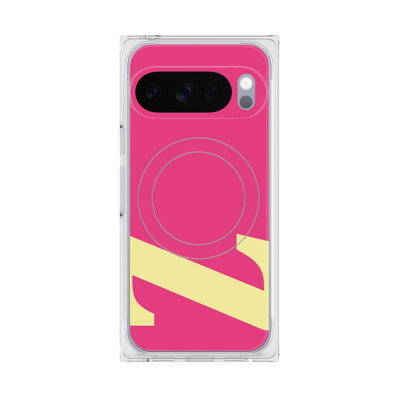 Premium Square Case with Pixelsnap［ Original - initial color - Z pink ］
