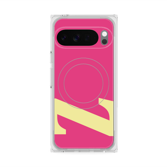 Premium Square Case with Pixelsnap［ Original - initial color - Z pink ］