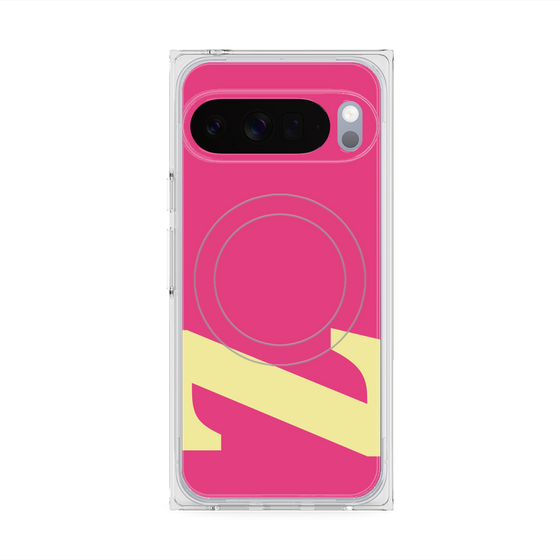 Premium Square Case with Pixelsnap［ Original - initial color - Z pink ］