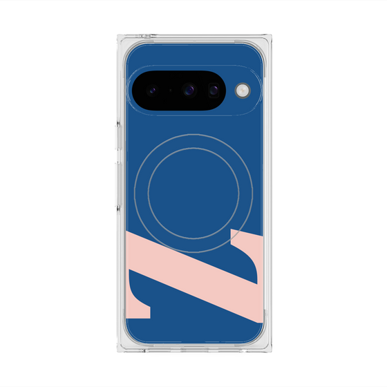 Premium Square Case with Pixelsnap［ Original - initial color - Z navy ］