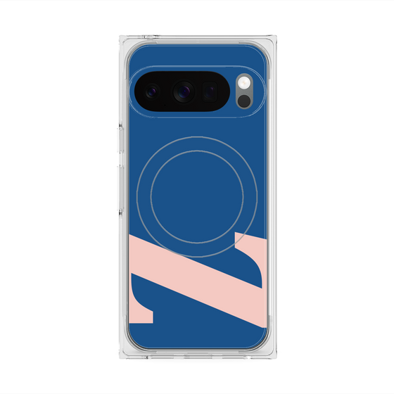 Premium Square Case with Pixelsnap［ Original - initial color - Z navy ］