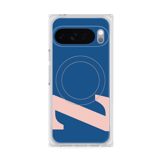 Premium Square Case with Pixelsnap［ Original - initial color - Z navy ］