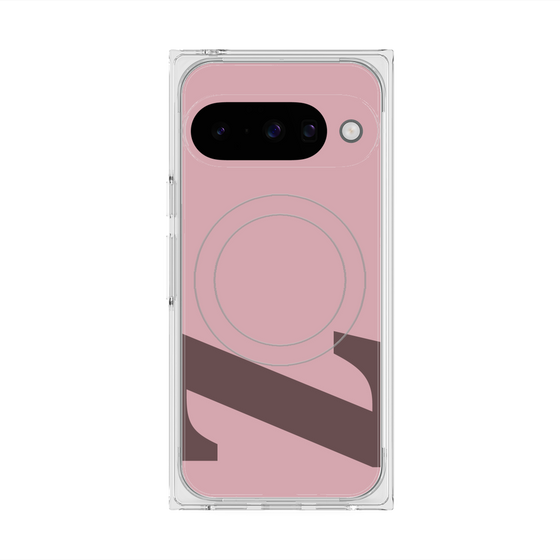 Premium Square Case with Pixelsnap［ Original - initial color - Z dusty pink ］