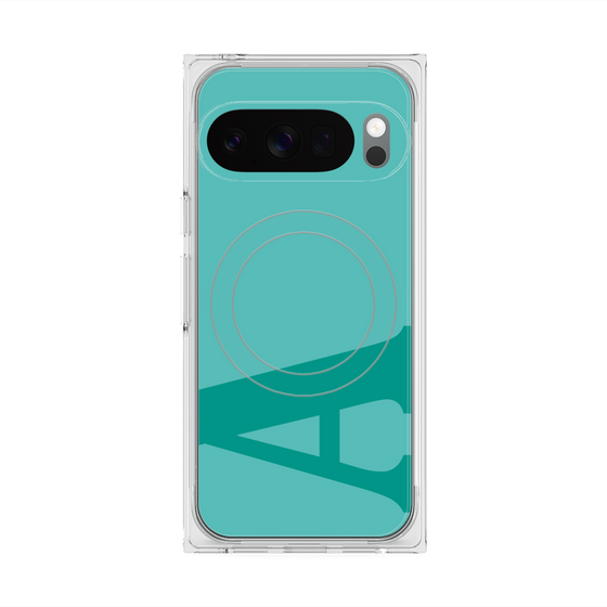 Premium Square Case with Pixelsnap［ Original - initial color - A light green ］