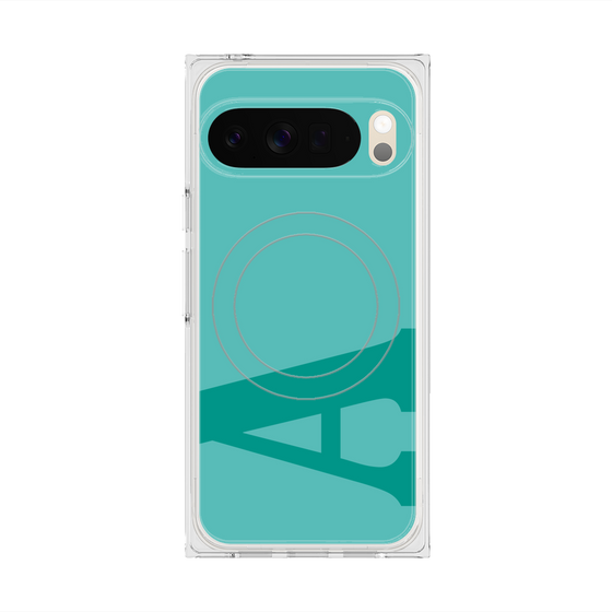 Premium Square Case with Pixelsnap［ Original - initial color - A light green ］
