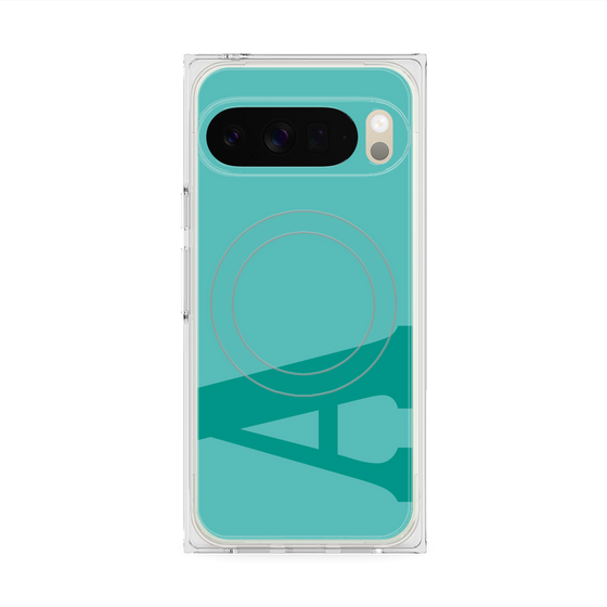 Premium Square Case with Pixelsnap［ Original - initial color - A light green ］