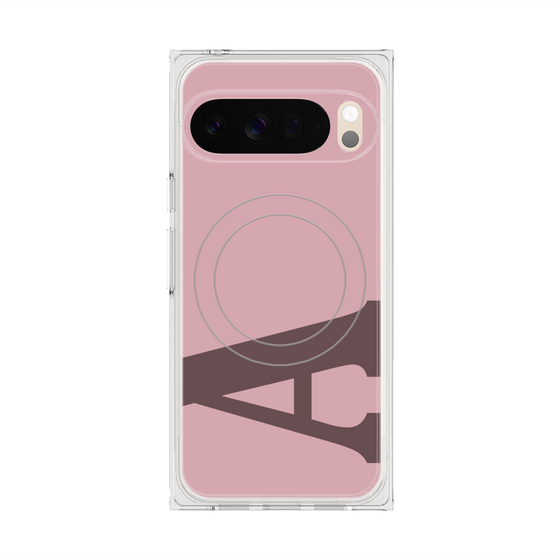 Premium Square Case with Pixelsnap［ Original - initial color - A dusty pink ］