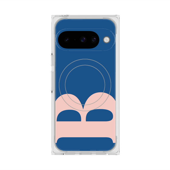 Premium Square Case with Pixelsnap［ Original - initial color - B navy ］