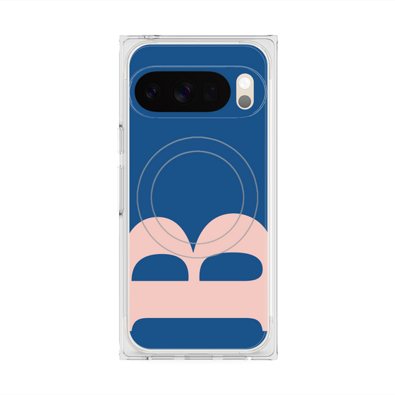 Premium Square Case with Pixelsnap［ Original - initial color - B navy ］