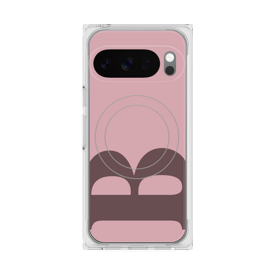 Premium Square Case with Pixelsnap［ Original - initial color - B dusty pink ］