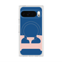 Premium Square Case with Pixelsnap［ Original - initial color - E navy ］