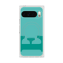 Premium Square Case with Pixelsnap［ Original - initial color - E light green ］