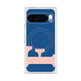 Premium Square Case with Pixelsnap［ Original - initial color - F navy ］