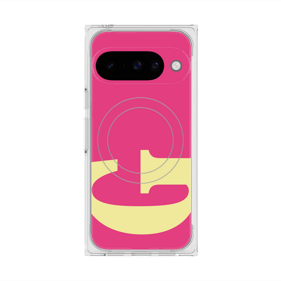 Premium Square Case with Pixelsnap［ Original - initial color - G pink ］